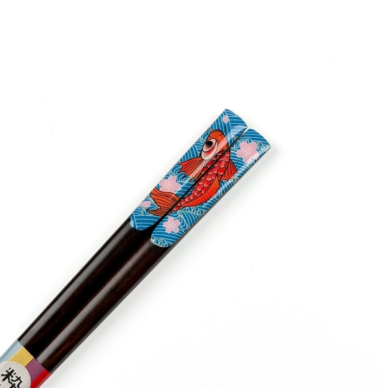 Japanische Essstäbchen - Koi-Karpfen