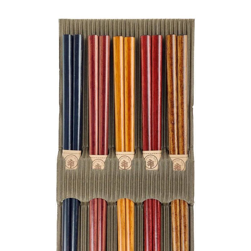 Japanische Essstäbchen Set aus Holz