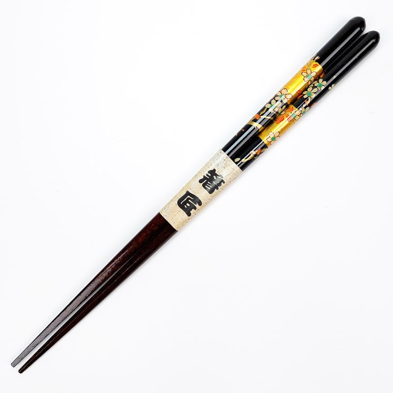 Japanische Essstäbchen Set Gold