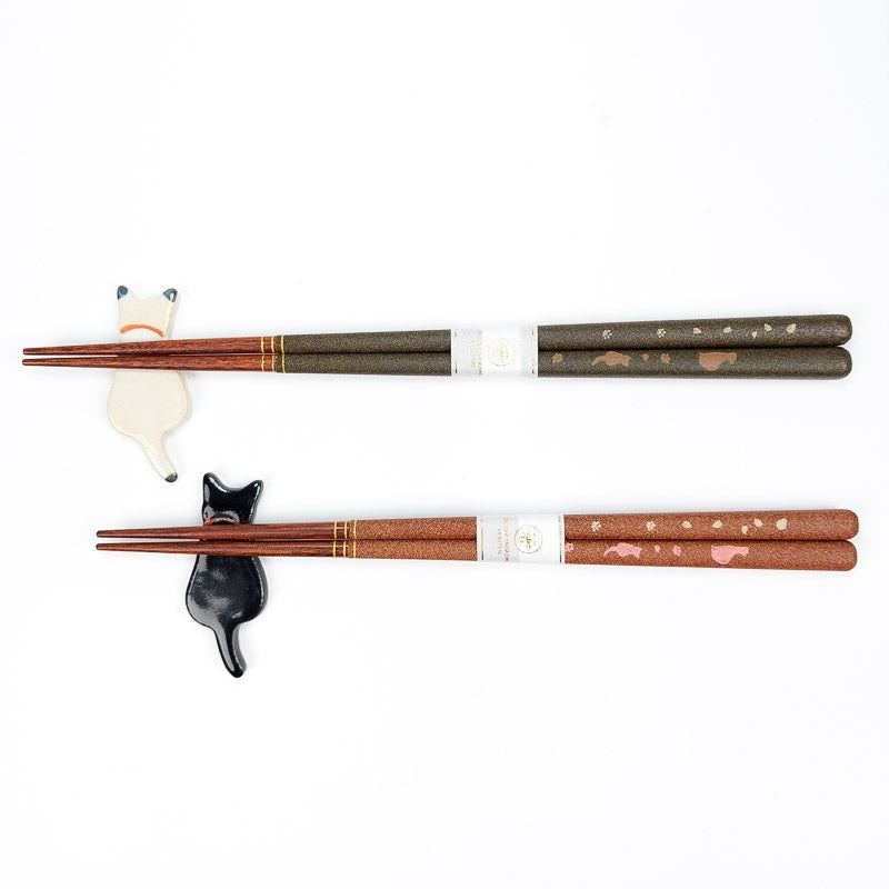 Japanische Essstäbchen Set Katze