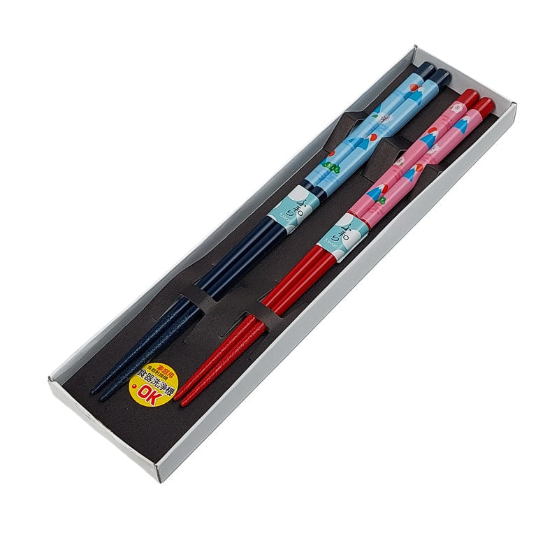 Japanische Essstäbchen Set - Mount Fuji