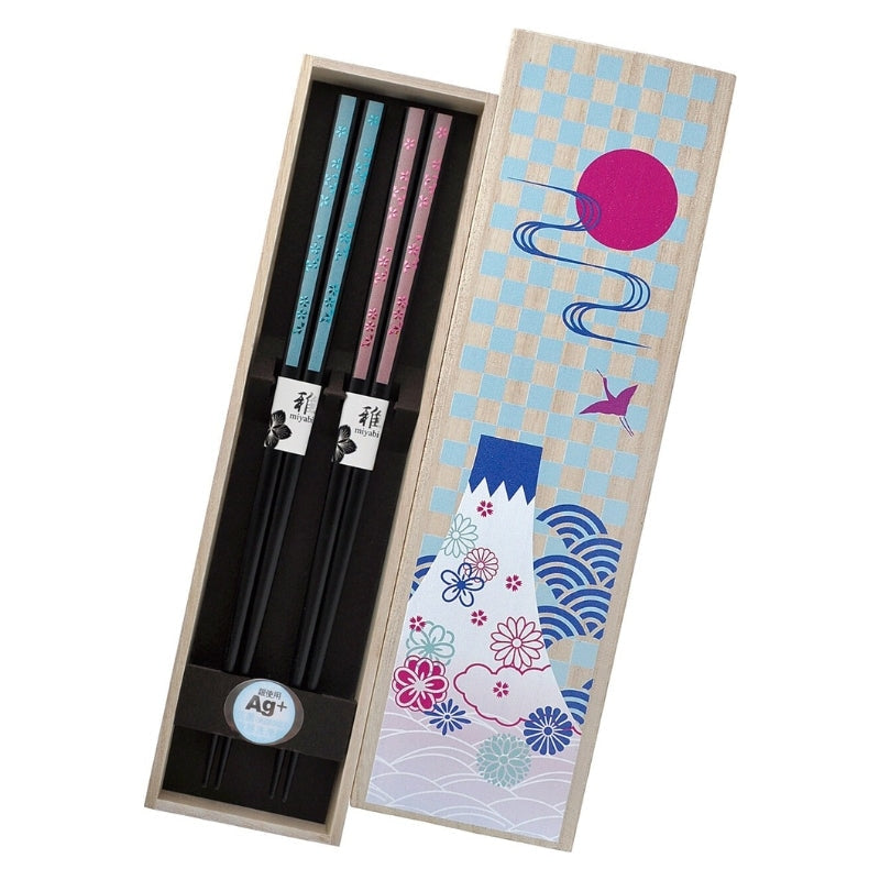 Japanische Essstäbchen Set Sakura