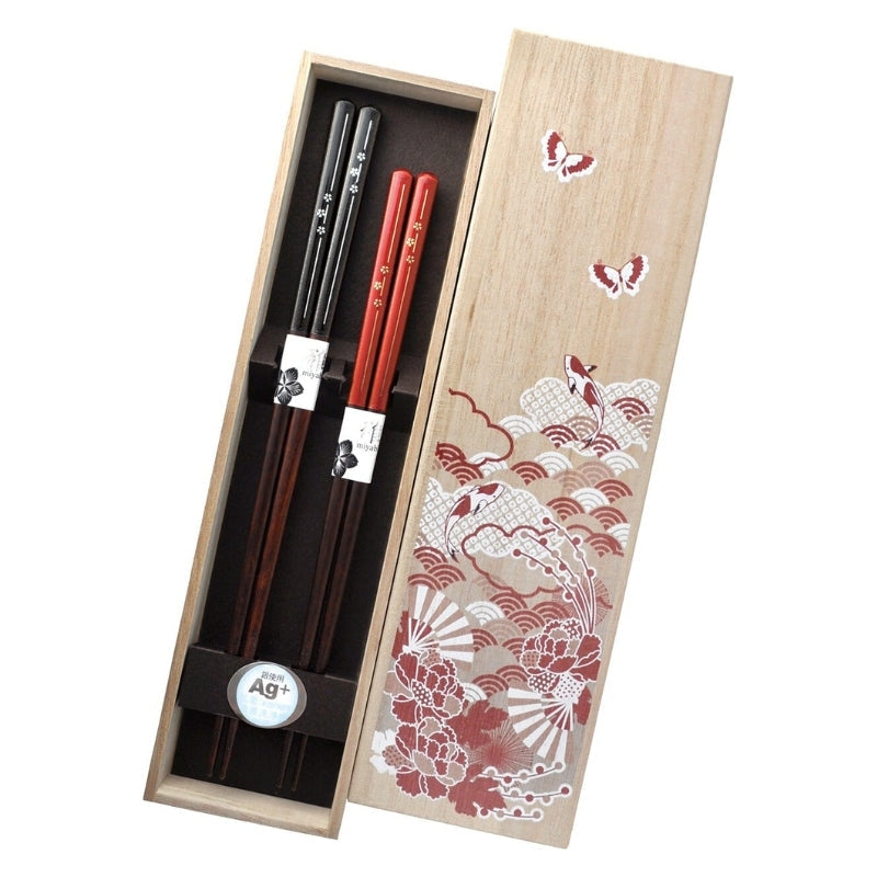 Japanische Essstäbchen Set - Sanshun