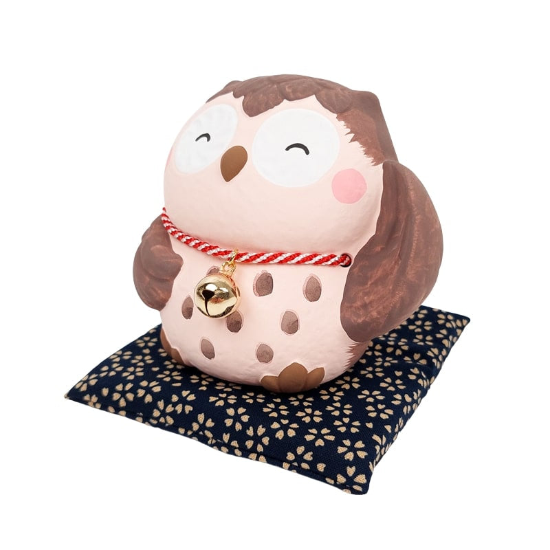 Japanische Eulen-Figur - Gute Laune