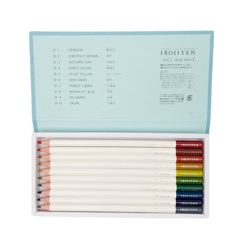 Japanische Farbstifte Set – Irojiten Band 1