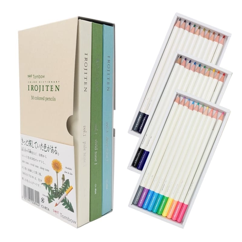 Japanische Farbstifte Set – Irojiten Band 1