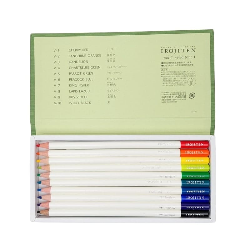 Japanische Farbstifte Set – Irojiten Band 1