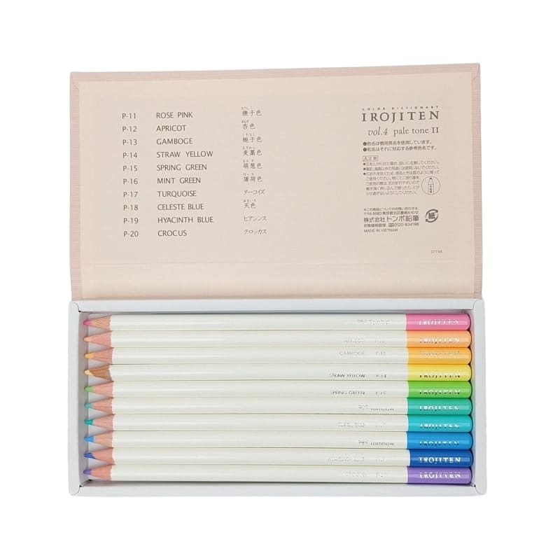 Japanische Farbstifte Set – Irojiten Band 2