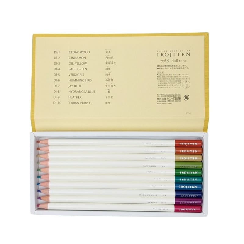 Japanische Farbstifte Set – Irojiten Band 3