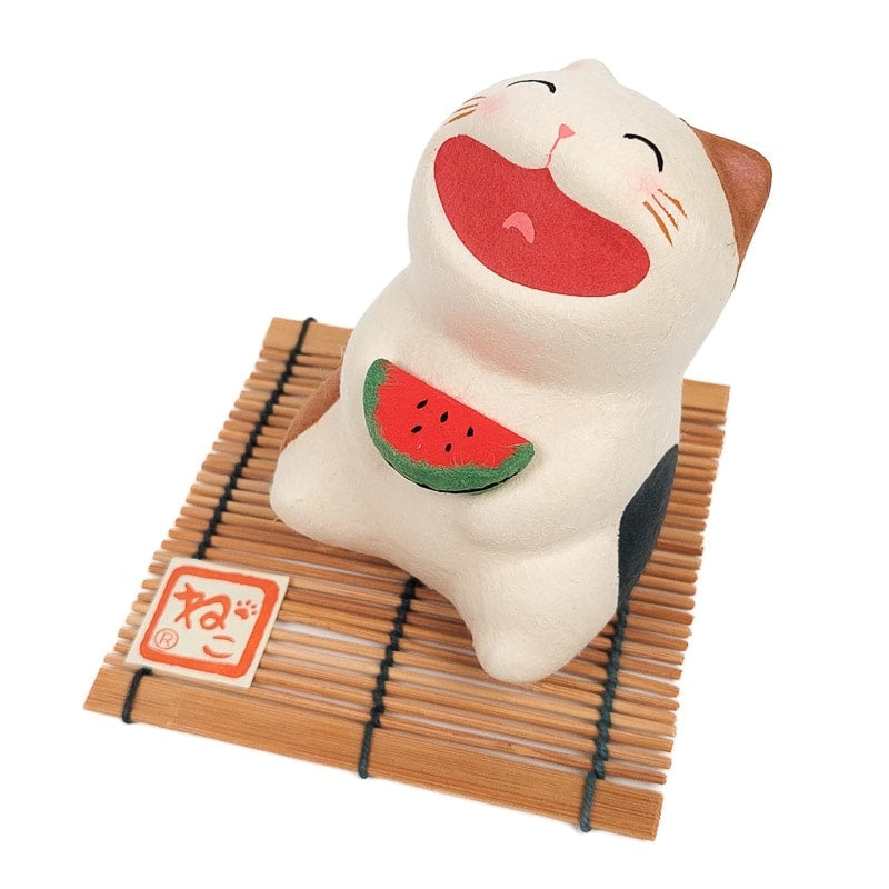 Japanische Figurine Lachende Katze