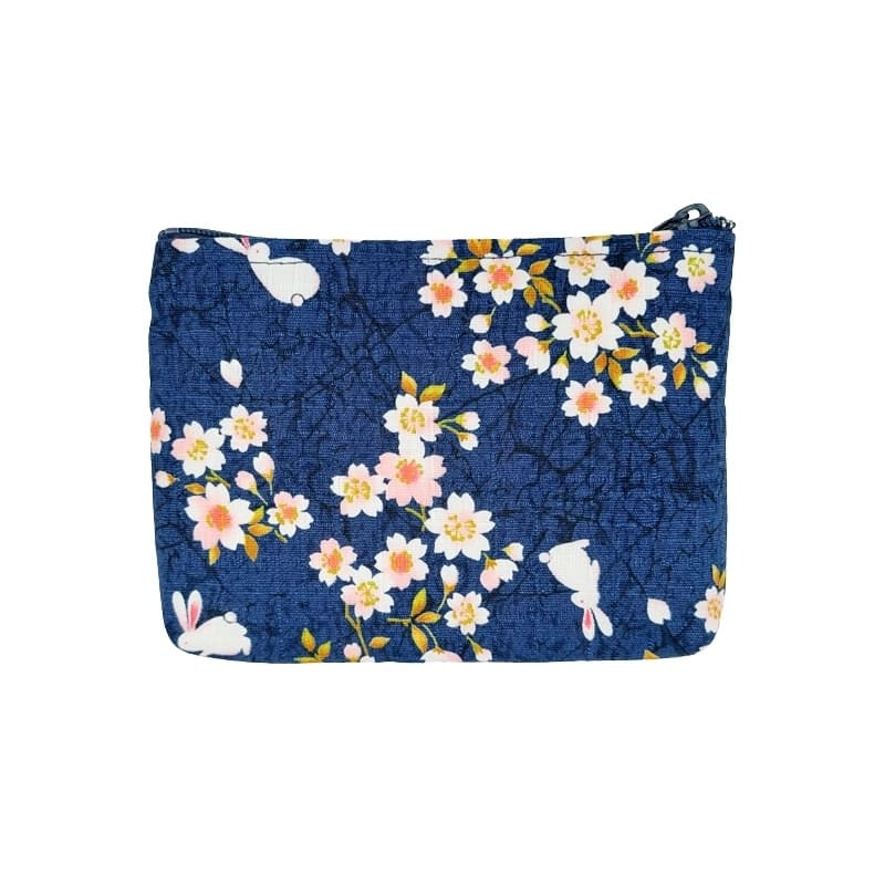 Japanische Geldbörse - Usagi Sakura Blau