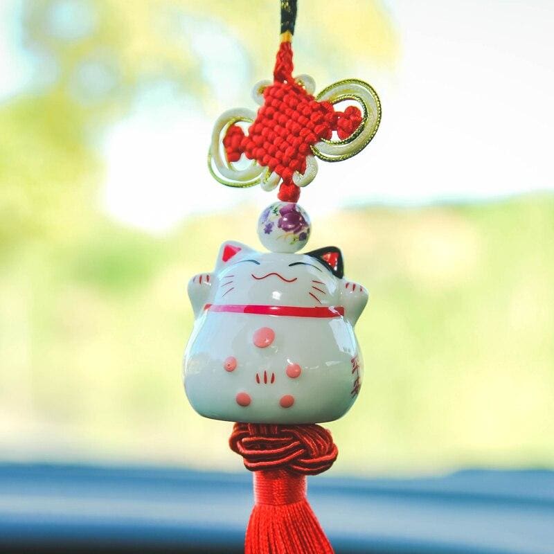 Japanische Glücksbringer Katze