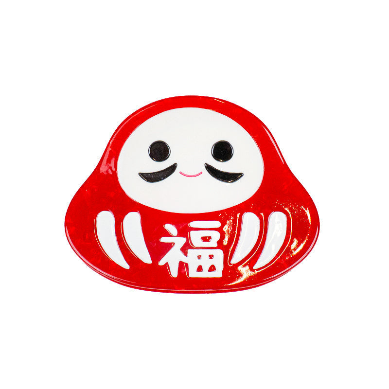 Japanische Haarklammer Daruma