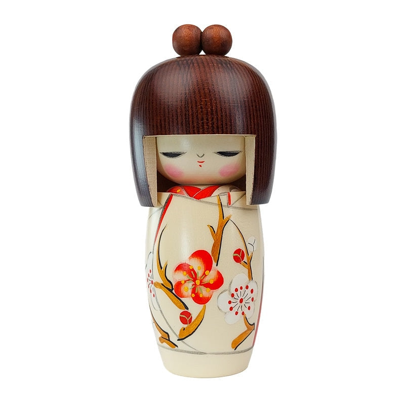 Japanische Holzpuppe Kokeshi