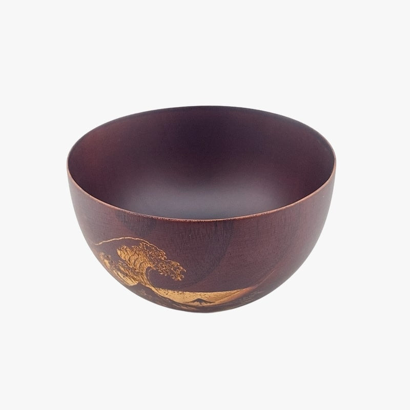 Japanische Holzschale - Kanagawa