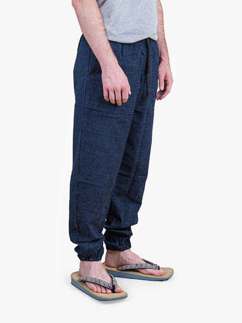Japanische Hose Herren – Nachtblaue Kōshi-Karo