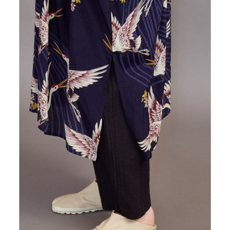 Japanische Kleider Damen - Kranich