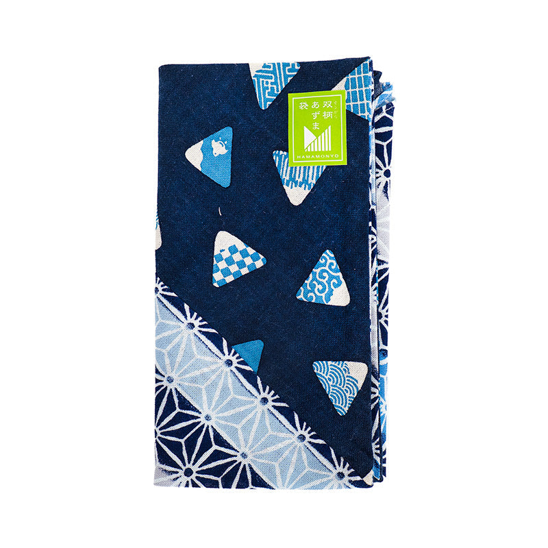 Japanische Knotentasche Azuma Bukuro Indigo