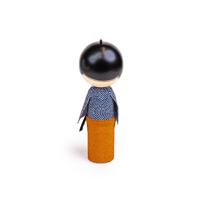 Japanische Kokeshi Puppe - Samurai