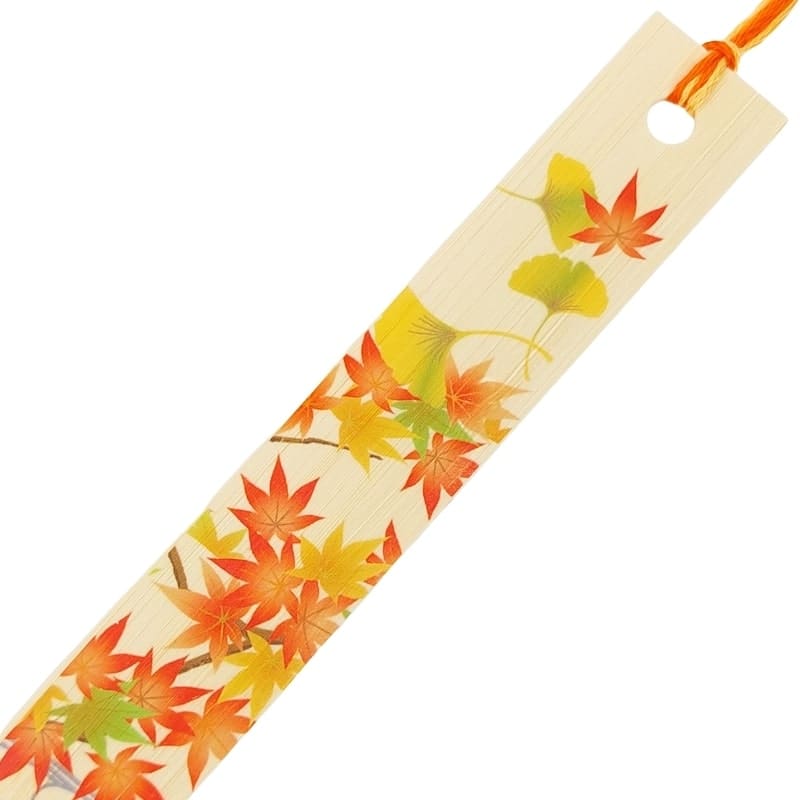 Japanische Lesezeichen – Herbstblätter