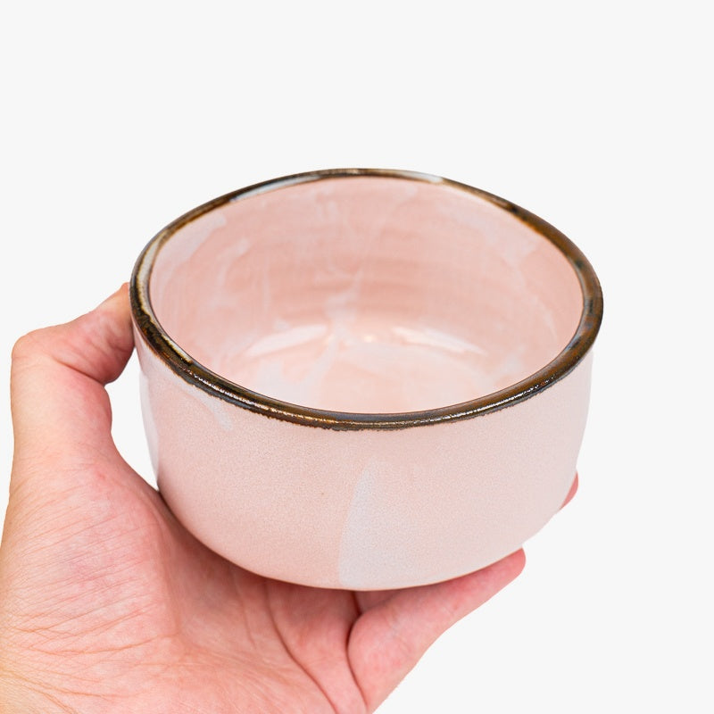 Japanische Matcha Schale – Chawan Rosa