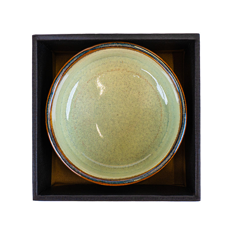 Japanische Matcha-Schale Wasabi