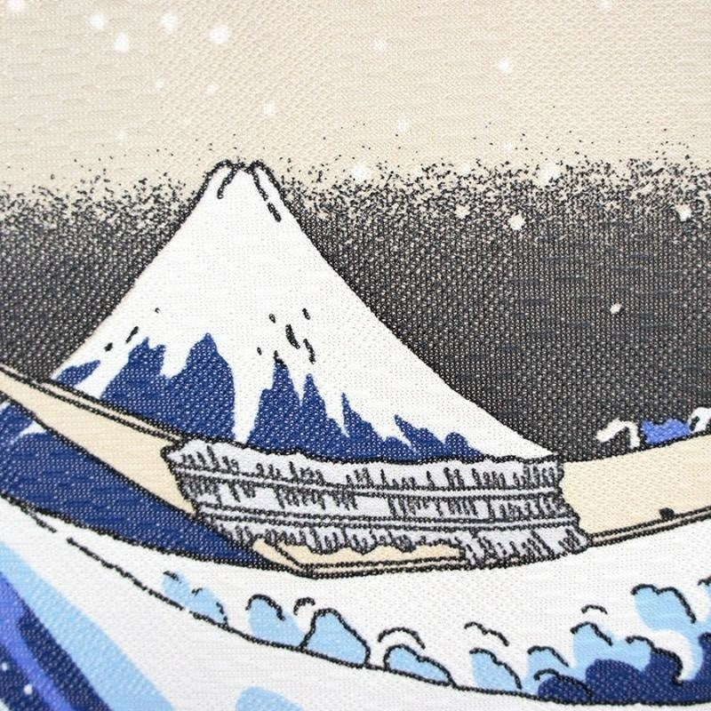 Japanische Noren - Große Welle