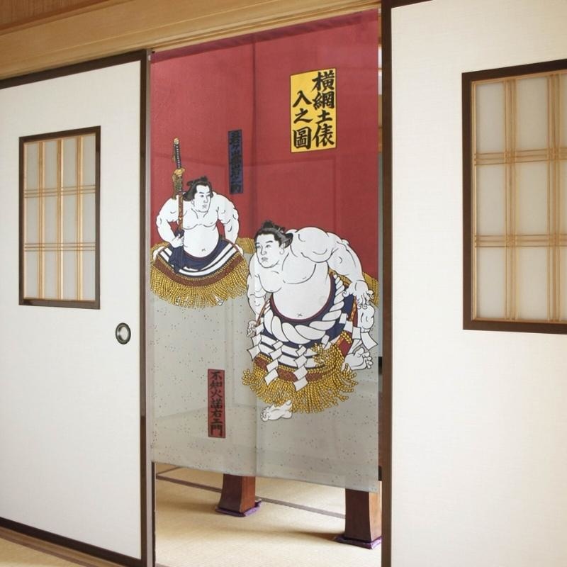 Japanische Noren Traditionell Sumo