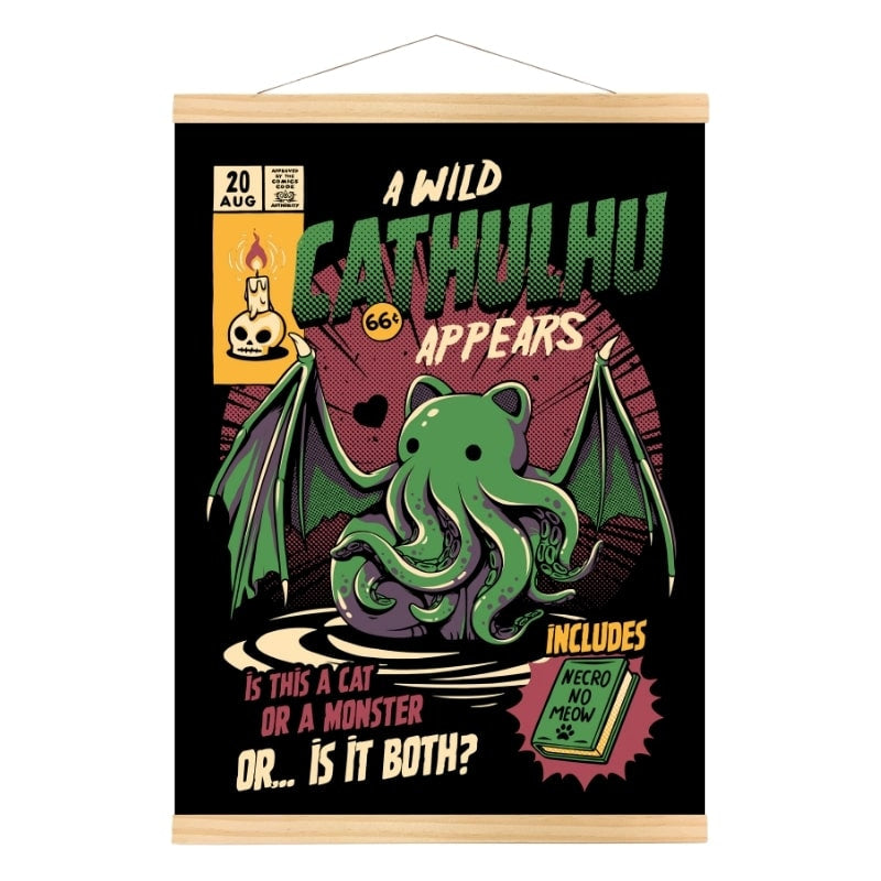 Japanische Poster - Cathulhu A3