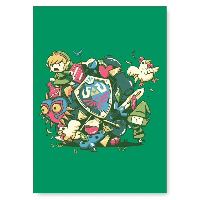 Japanische Poster - Legendäres Epos A3