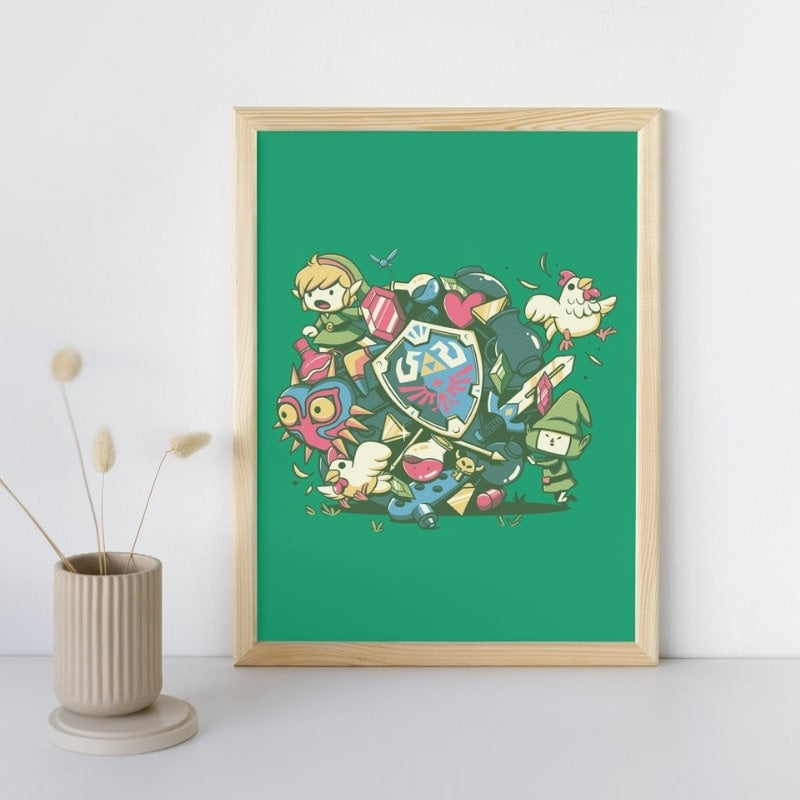 Japanische Poster - Legendäres Epos A3
