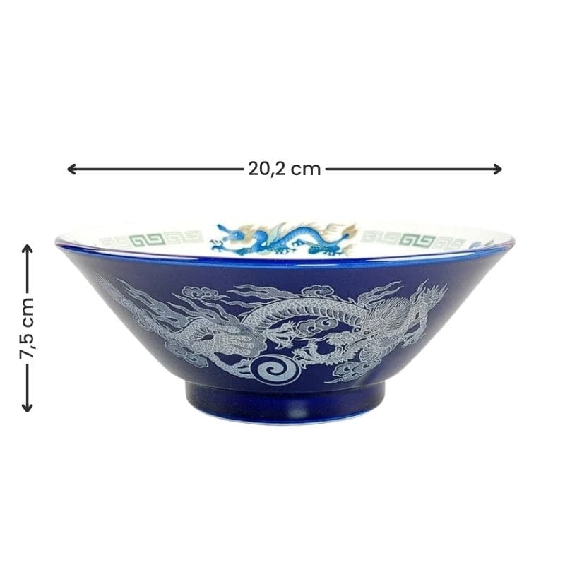 Japanische Ramen Schüssel - Blau