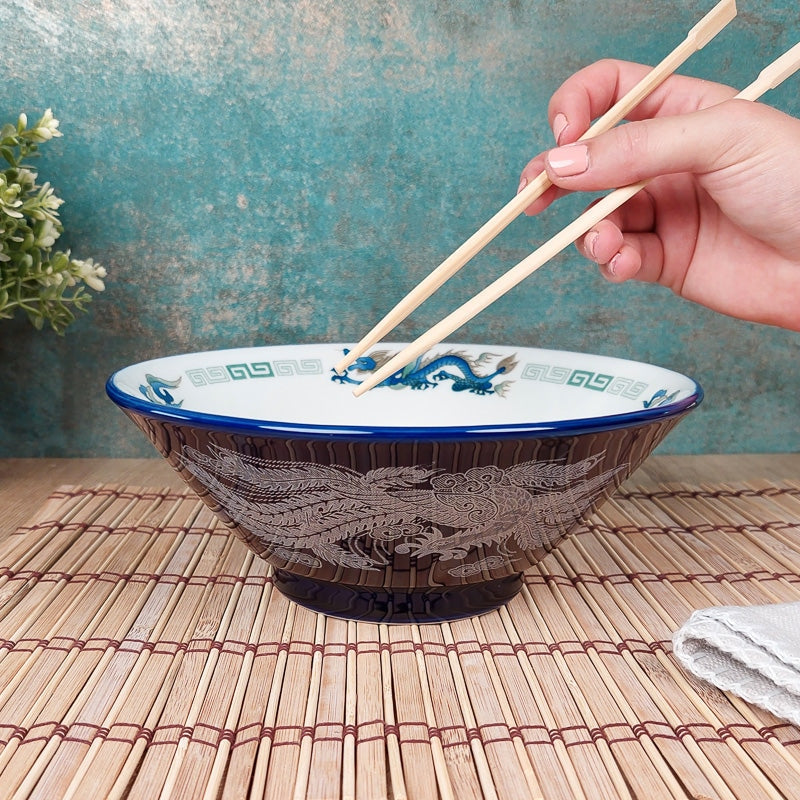 Japanische Ramen Schüssel - Blau