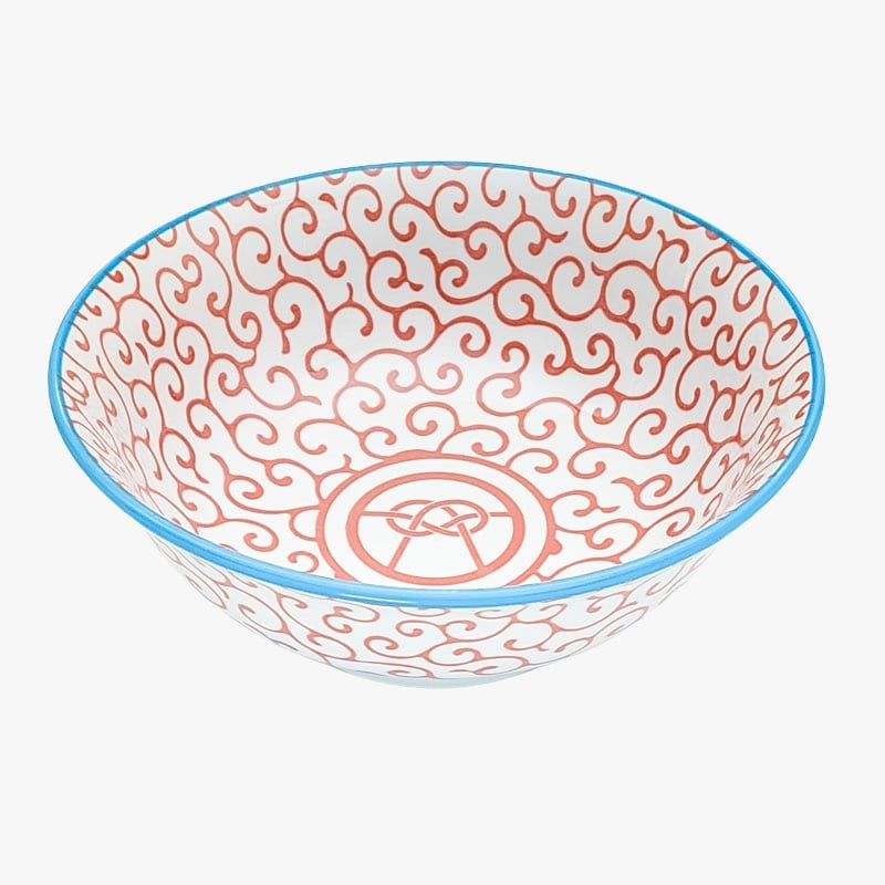 Japanische Ramenschale - Arabeske
