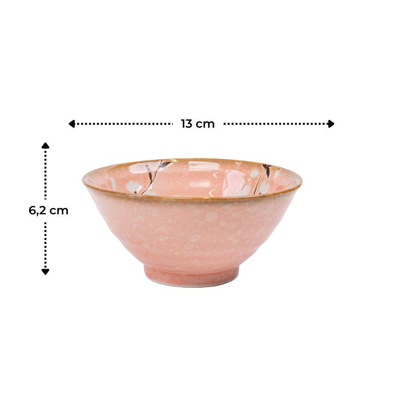 Japanische Reisschale Pinku Sakura