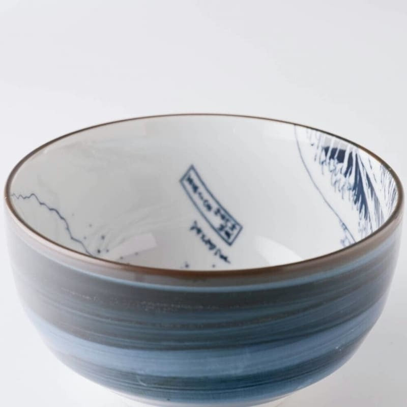 Japanische Reisschüssel - Hokusai