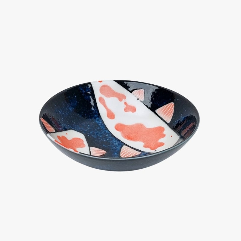 Japanische Schale - Koi-Karpfen