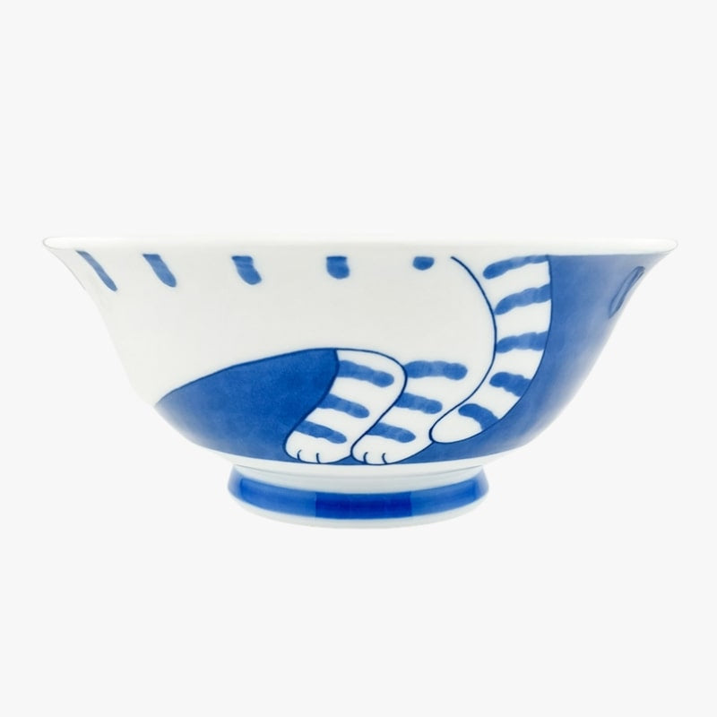 Japanische Schüssel - Neko Blau