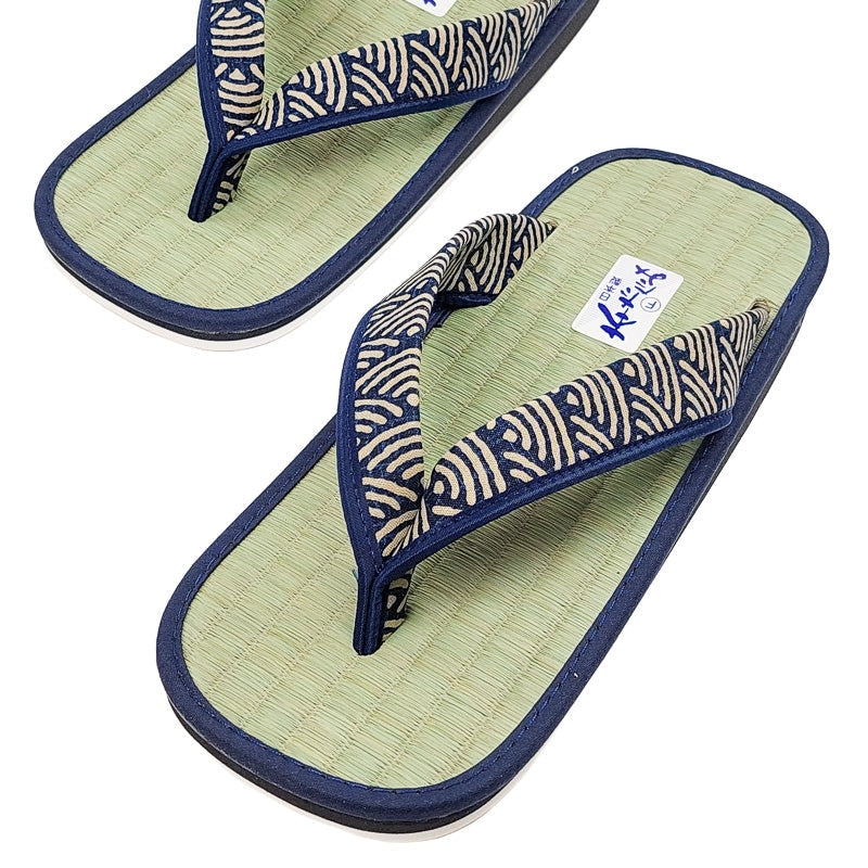 Japanische Schuhe Zori - Seigaiha