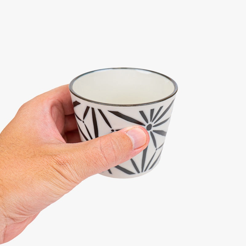 Japanische Soba Tasse – Asanoha Muster