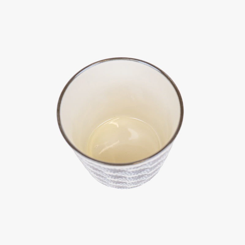 Japanische Soba Tasse – Seikaiha Muster
