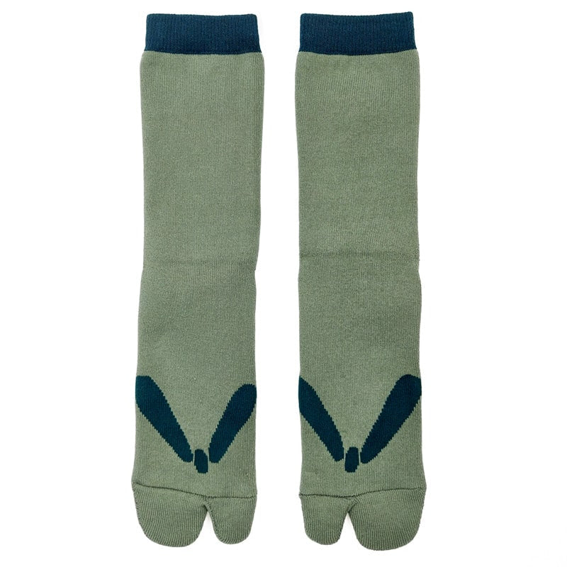 Japanische Socken Flip-Flops - Grün EU 37-42