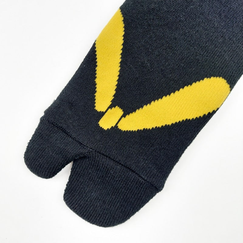 Japanische Socken Flip-Flops - Schwarz EU 37-42
