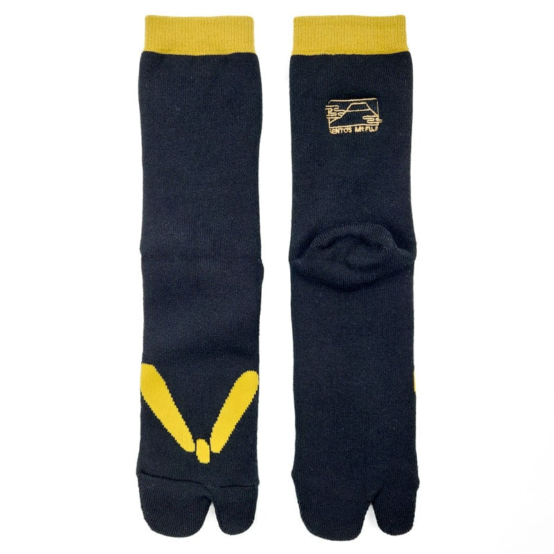 Japanische Socken Flip-Flops - Schwarz EU 37-42