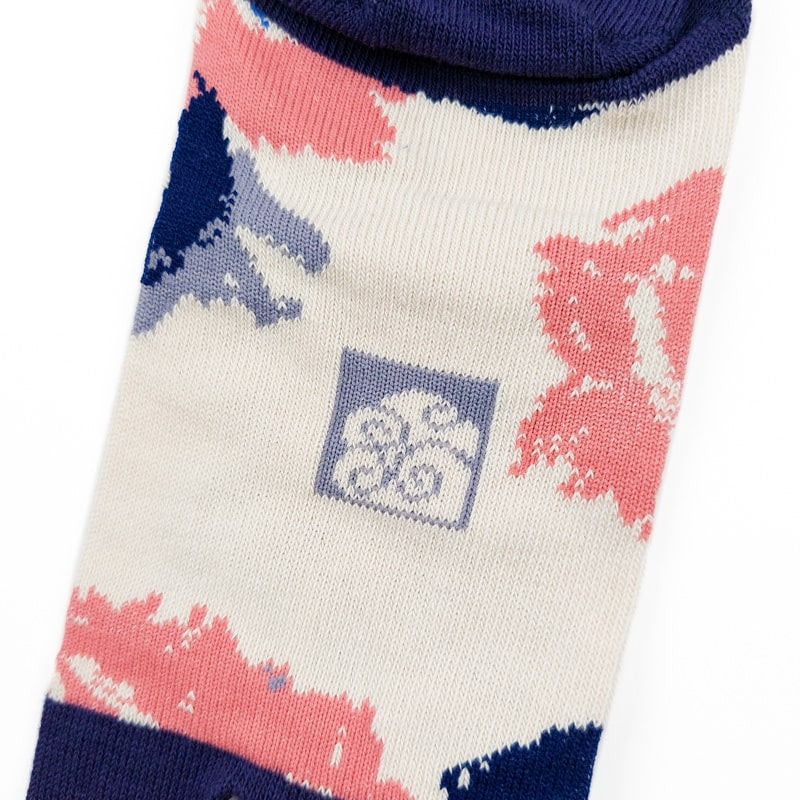 Japanische Socken - Kamelie EU 36-40