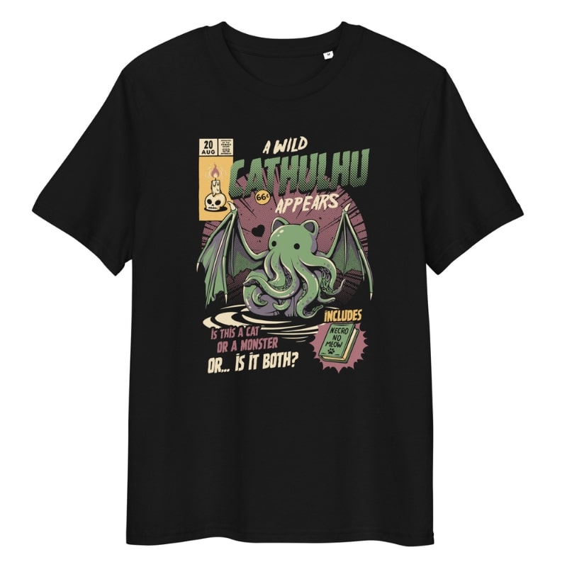 Japanische T-Shirt - Cathulhu S