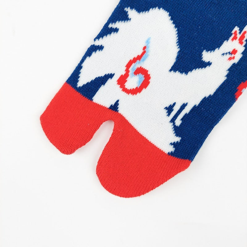 Japanische Tabi-Socken Kitsune EU 35-39