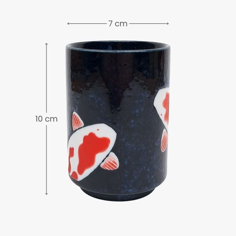 Japanische Tasse – Koi-Karpfen