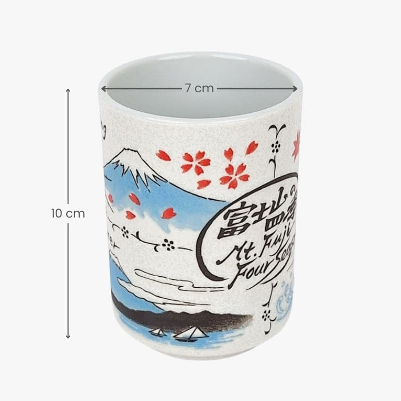 Japanische Tasse - Mount Fuji