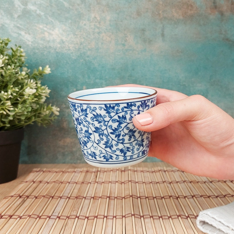 Japanische Tasse Soba Shokubutsu